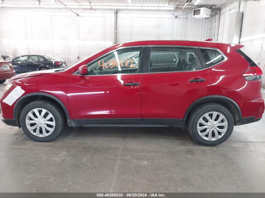 2017 Nissan Rogue S VIN: JN8AT2MV1HW266623 Lot: 40388830