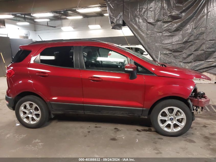 2018 Ford Ecosport Se VIN: MAJ3P1TE9JC196631 Lot: 40388832