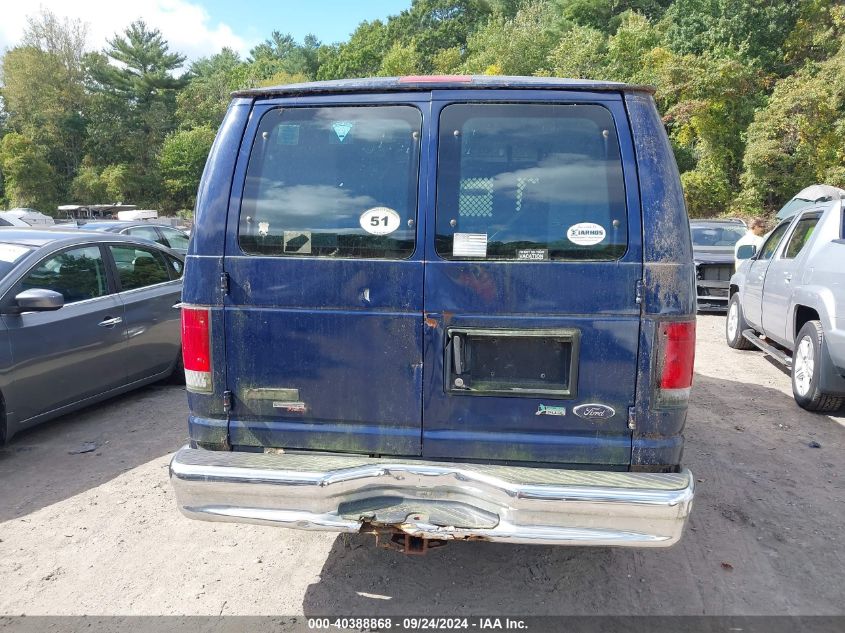 2012 Ford Econoline E150 Van VIN: 1FTNE1EW5CDB36938 Lot: 40388868