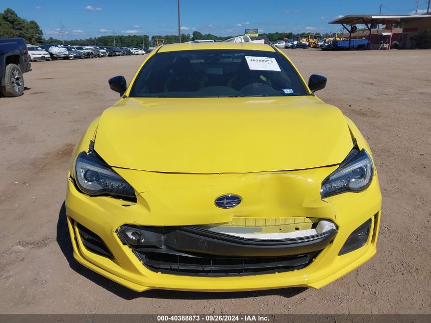 JF1ZCAC11H9601116 2017 Subaru Brz Series. Yellow