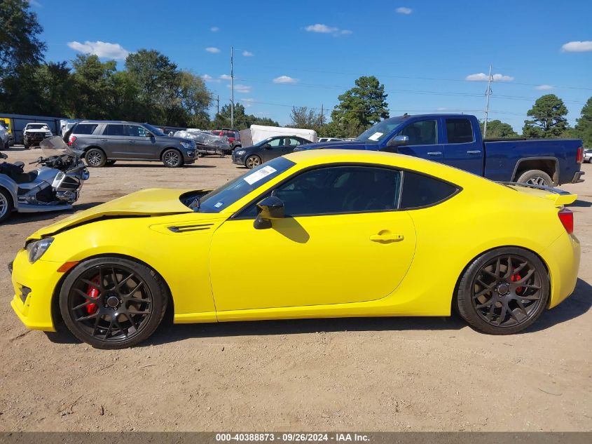 JF1ZCAC11H9601116 2017 Subaru Brz Series. Yellow