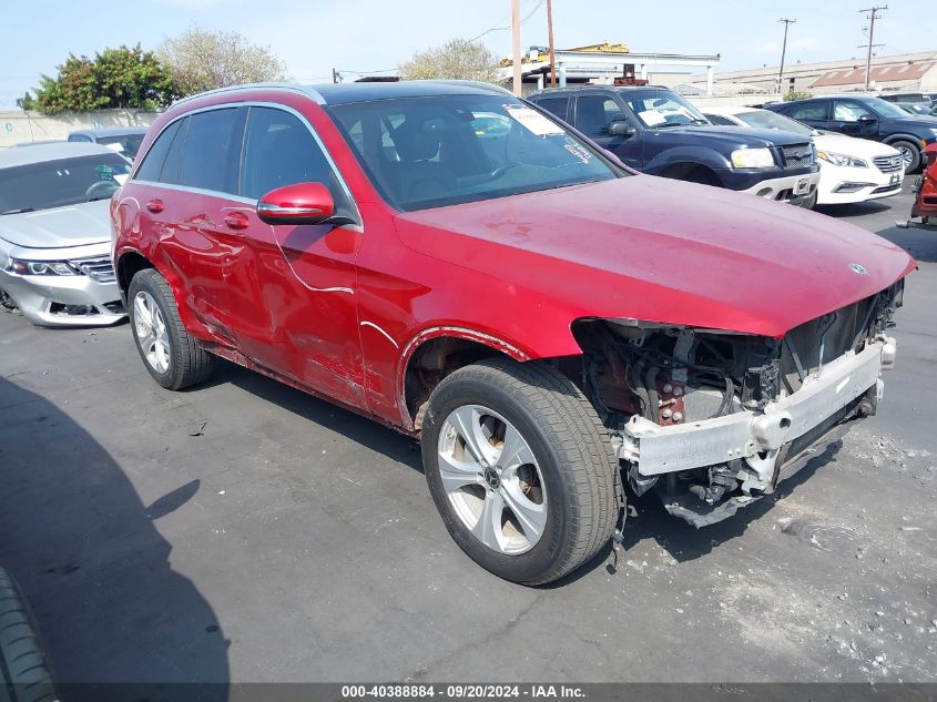 2018 MERCEDES-BENZ GLC 300 - WDC0G4JB0JV105364