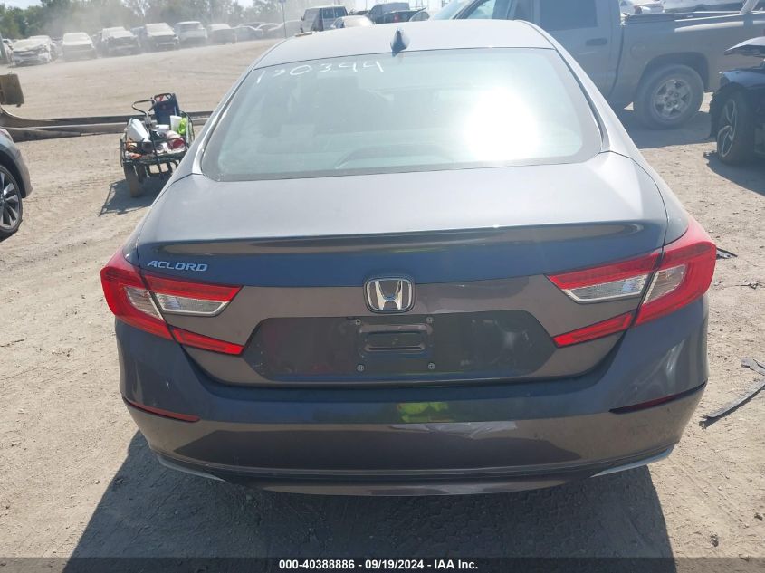 2019 Honda Accord Lx VIN: 1HGCV1F10KA130394 Lot: 40388886