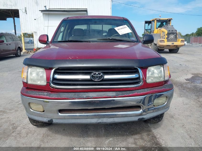 2002 Toyota Tundra Ltd V8 VIN: 5TBBT48172S257329 Lot: 40388889