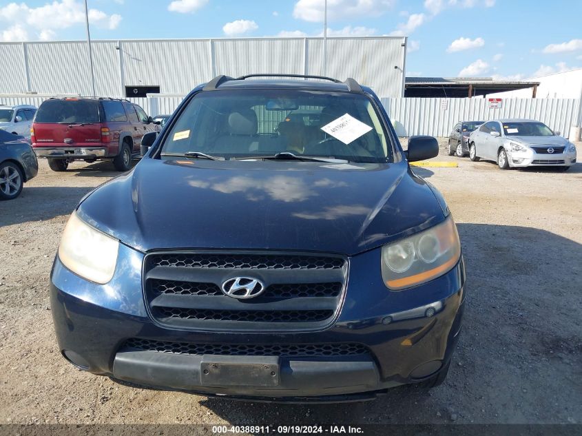 2009 Hyundai Santa Fe Gls VIN: 5NMSG13D89H248583 Lot: 40388911