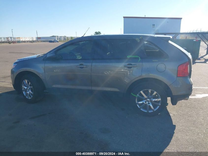 2014 Ford Edge Sel VIN: 2FMDK4JC4EBA50347 Lot: 40388971