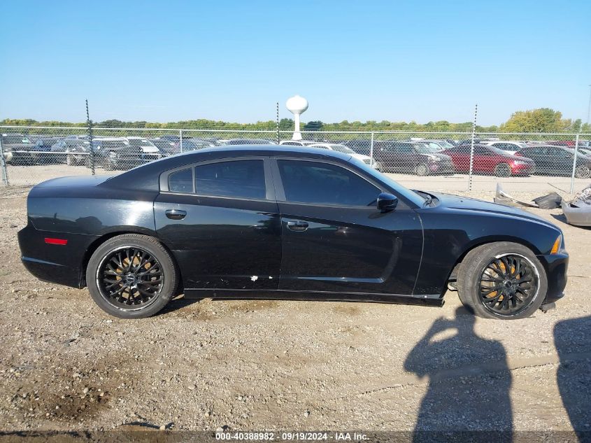 2014 Dodge Charger Se VIN: 2C3CDXBG4EH107743 Lot: 40388982