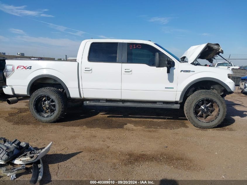 2013 Ford F-150 Fx4 VIN: 1FTFW1ET6DKE87684 Lot: 40389010