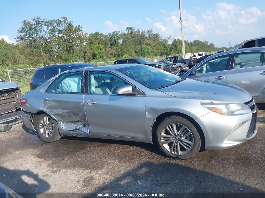 2016 Toyota Camry Se VIN: 4T1BF1FK4GU207835 Lot: 40389014