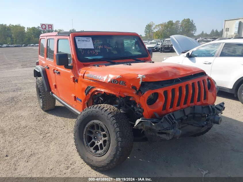 2023 Jeep Wrangler 4-Door High Tide 4X4 VIN: 1C4HJXDG7PW676453 Lot: 40389021