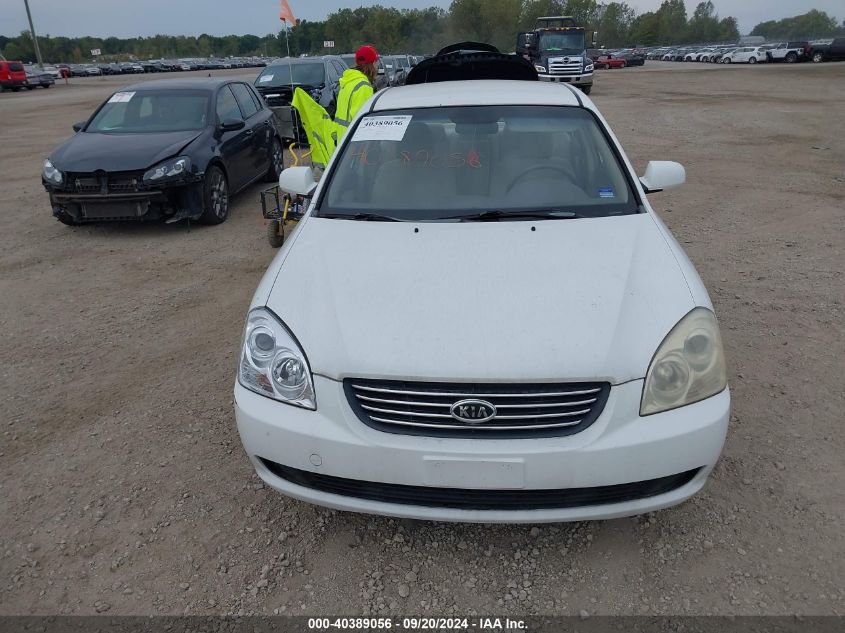 KNAGE123685178262 2008 Kia Optima Lx