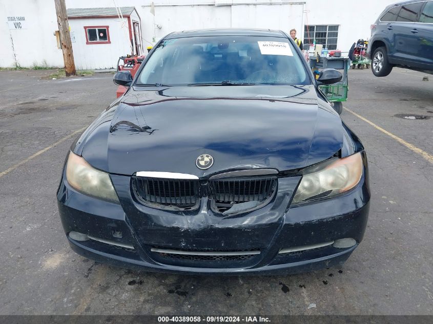 2008 BMW 328I VIN: WBAVA37558NL50371 Lot: 40389058