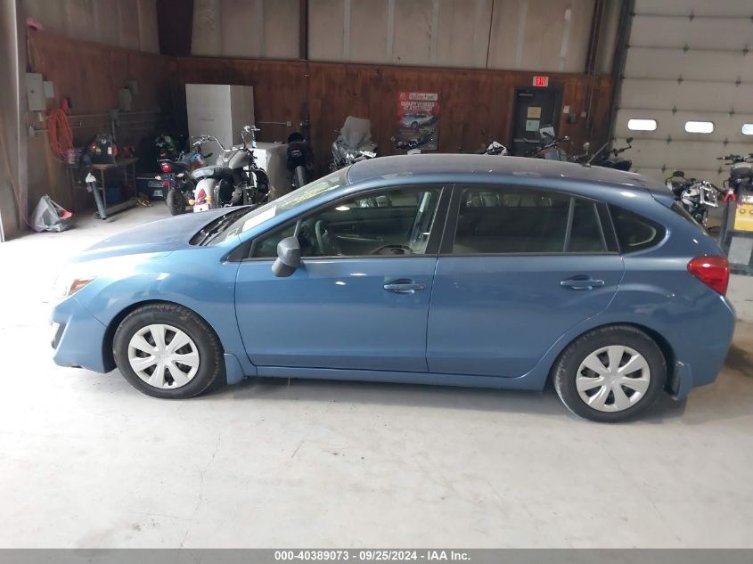 2016 SUBARU IMPREZA 2.0I - JF1GPAA65G9349458