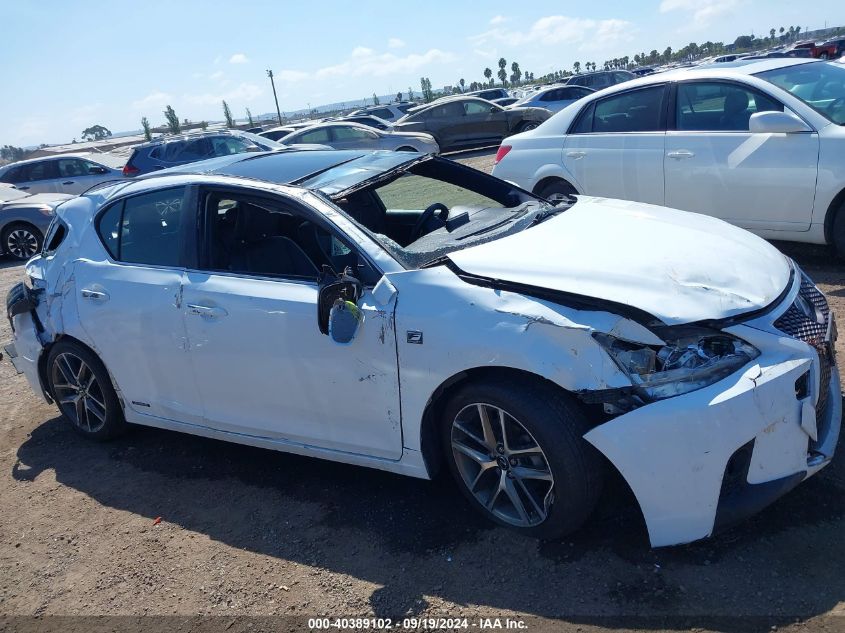 2015 Lexus Ct 200H VIN: JTHKD5BH9F2226515 Lot: 40389102