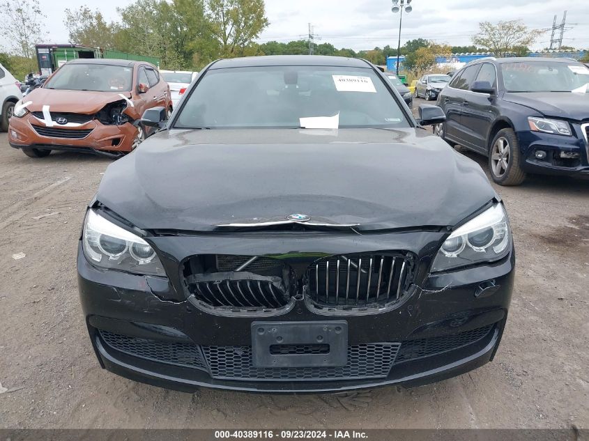 2013 BMW 740Li Lxi VIN: WBAYF4C5XDD281588 Lot: 40389116