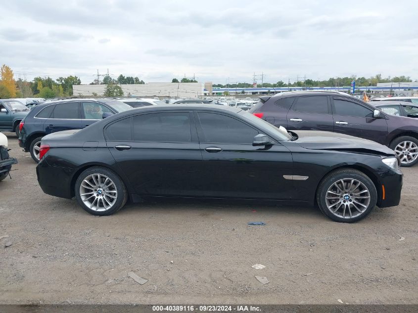 2013 BMW 740Li Lxi VIN: WBAYF4C5XDD281588 Lot: 40389116