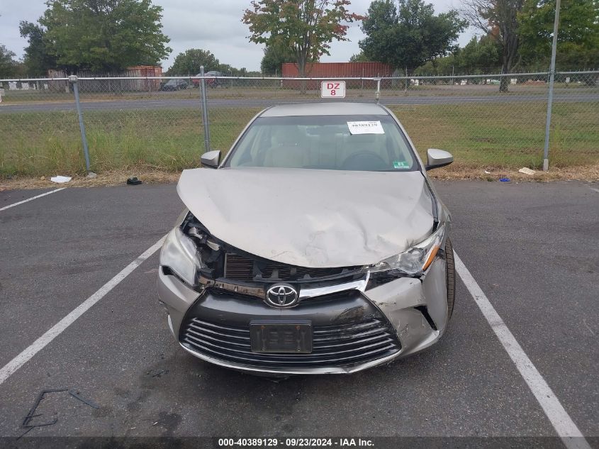 2016 Toyota Camry Le VIN: 4T4BF1FK2GR562329 Lot: 40389129