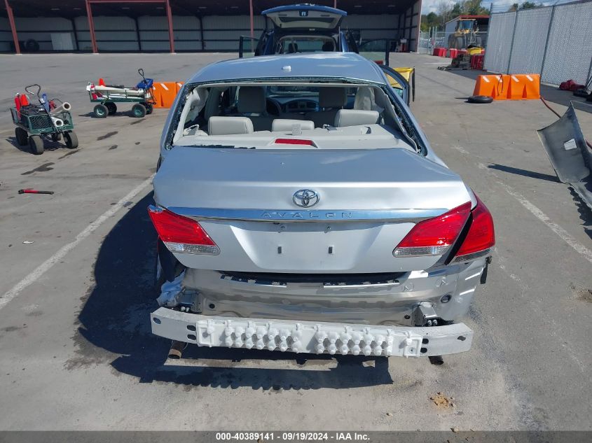 2012 Toyota Avalon VIN: 4T1BK3DB5CU456472 Lot: 40389141