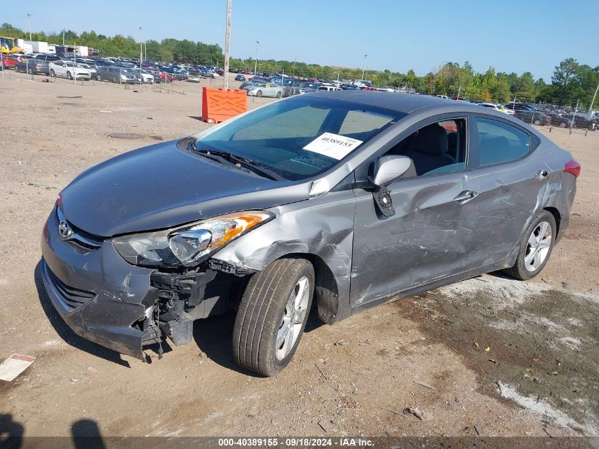 2013 Hyundai Elantra Gls VIN: 5NPDH4AE9DH385398 Lot: 40389155