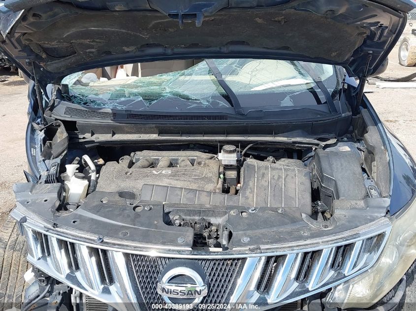 2009 Nissan Murano S VIN: JN8AZ18W79W138688 Lot: 40389193