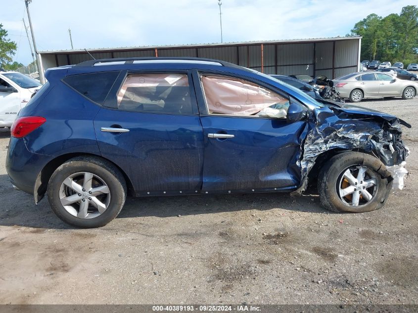 2009 Nissan Murano S VIN: JN8AZ18W79W138688 Lot: 40389193