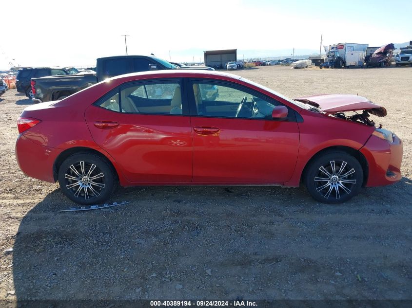 2019 TOYOTA COROLLA LE - 2T1BURHEXKC177293