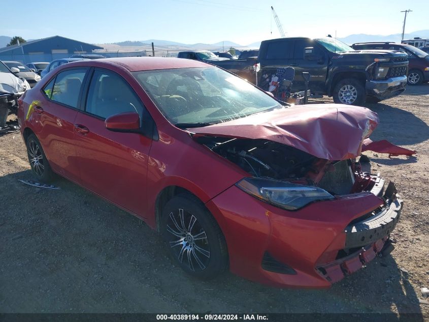 2019 TOYOTA COROLLA LE - 2T1BURHEXKC177293