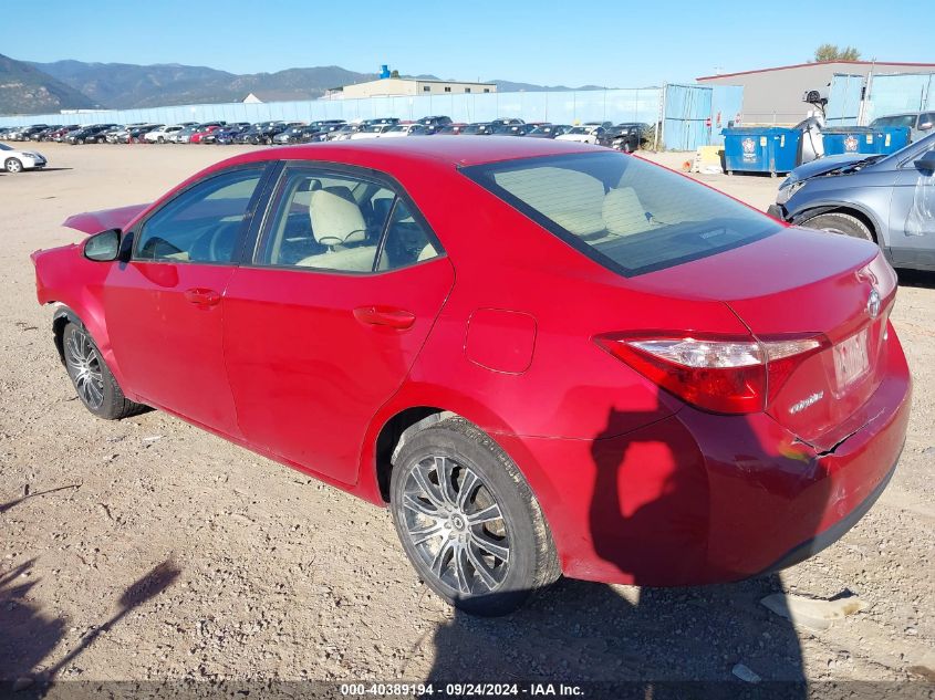 2019 TOYOTA COROLLA LE - 2T1BURHEXKC177293