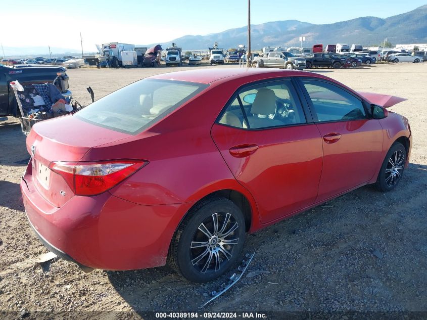 2019 TOYOTA COROLLA LE - 2T1BURHEXKC177293