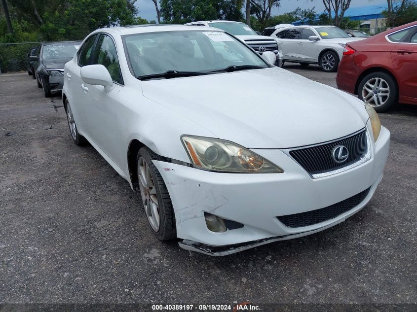 2007 Lexus Is 250 VIN: JTHBK262972056698 Lot: 40389197