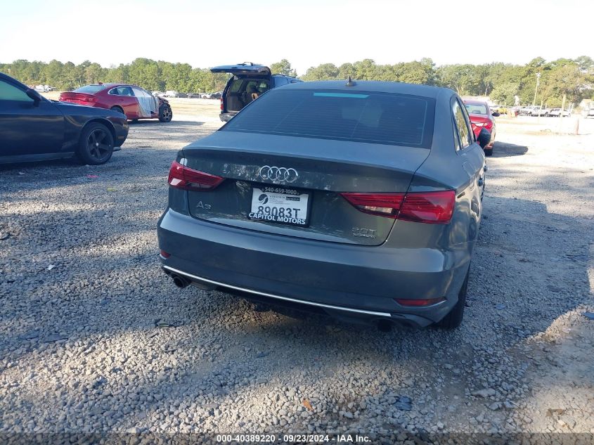 2018 Audi A3 Premium VIN: WAUB8GFF4J1007399 Lot: 40389220