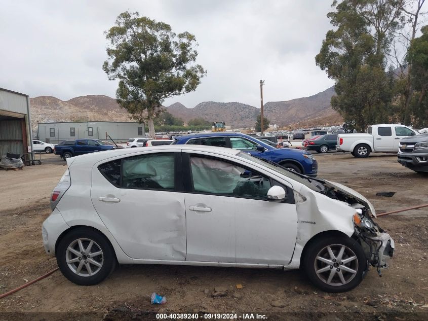 JTDKDTB31C1521247 2012 Toyota Prius C Four