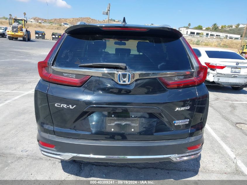 2022 Honda Cr-V Hybrid Touring VIN: 5J6RT6H97NL022548 Lot: 40389241