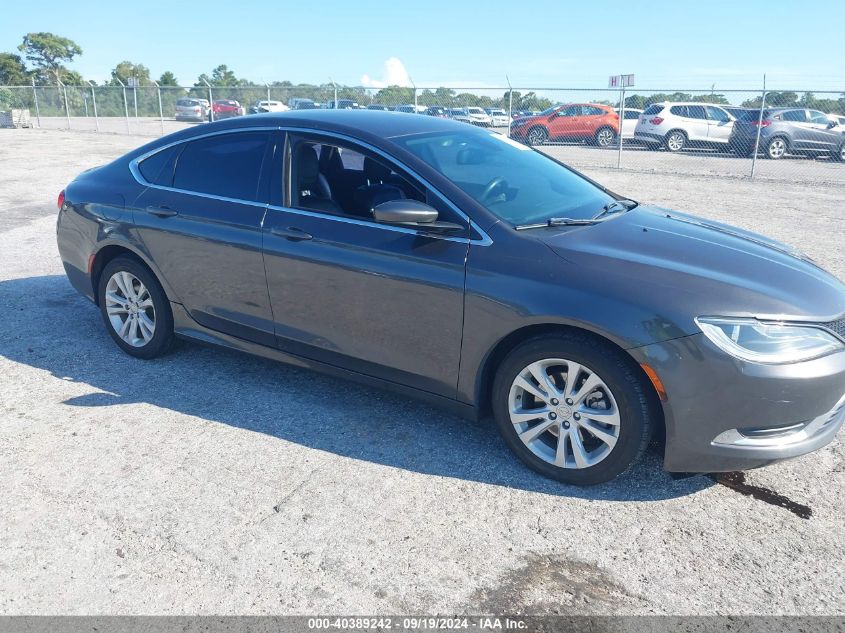 2017 Chrysler 200 Limited Platinum VIN: 1C3CCCAB7HN505333 Lot: 40389242