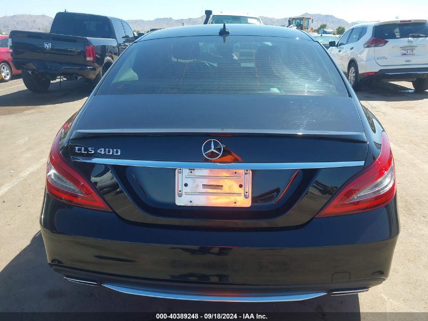 WDDLJ6FBXFA133394 2015 Mercedes-Benz Cls 400