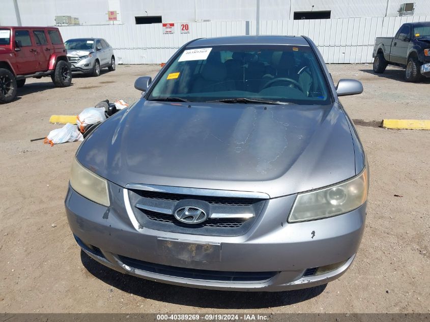 5NPEU46F18H317393 2008 Hyundai Sonata Limited V6/Se V6