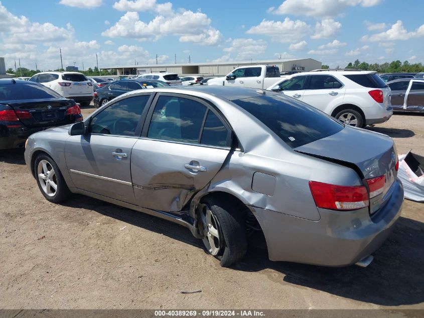 5NPEU46F18H317393 2008 Hyundai Sonata Limited V6/Se V6