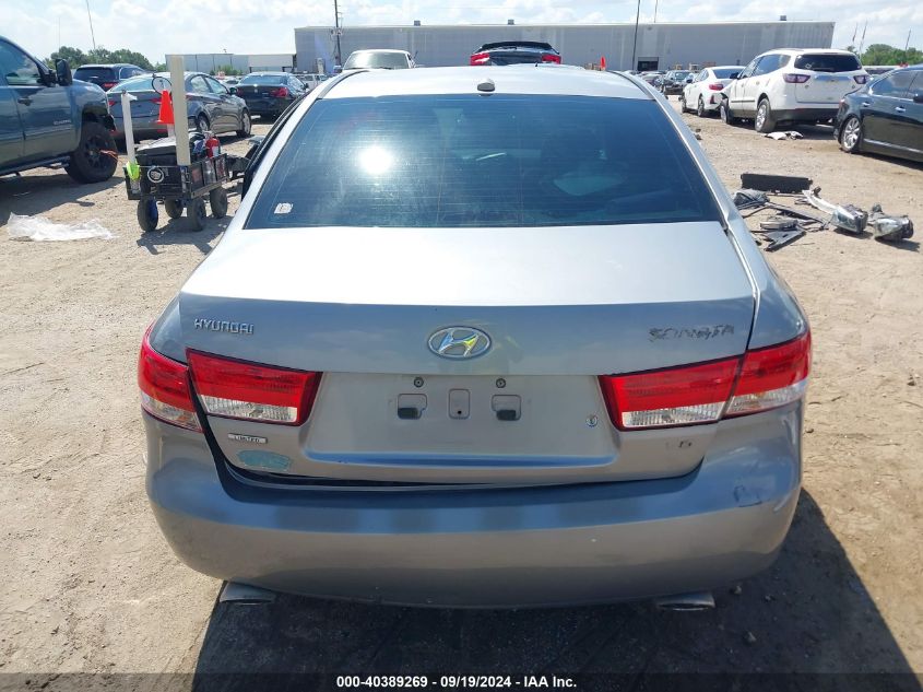 5NPEU46F18H317393 2008 Hyundai Sonata Limited V6/Se V6