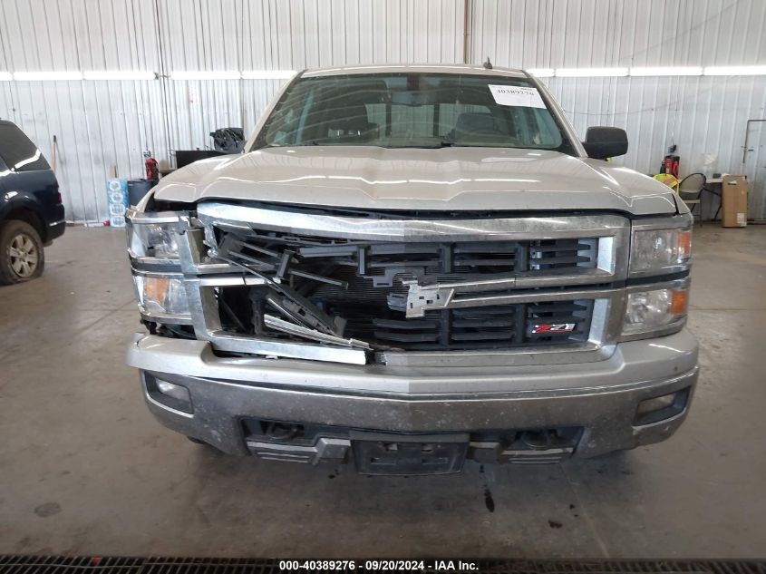 2014 Chevrolet Silverado 1500 2Lt VIN: 3GCUKREC1EG243497 Lot: 40389276