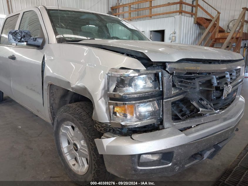 2014 Chevrolet Silverado 1500 2Lt VIN: 3GCUKREC1EG243497 Lot: 40389276