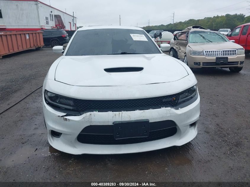 2018 Dodge Charger R/T Scat Pack Rwd VIN: 2C3CDXGJ7JH203350 Lot: 40389283