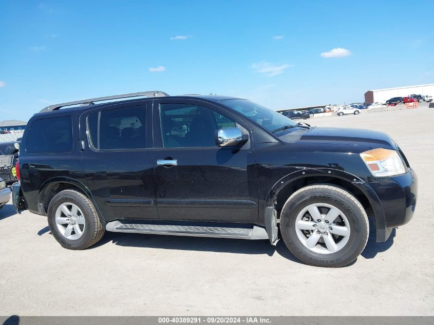 2010 Nissan Armada Se VIN: 005N1BA0ND0AN6240 Lot: 40389291