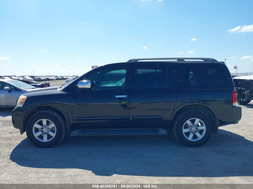 2010 Nissan Armada Se VIN: 005N1BA0ND0AN6240 Lot: 40389291