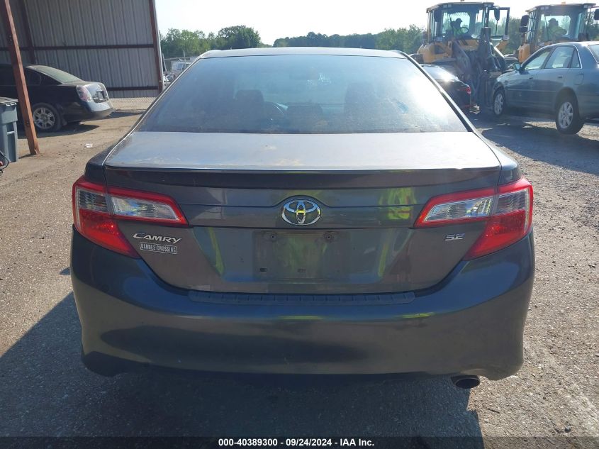 2013 Toyota Camry Se VIN: 4T1BF1FK2DU704202 Lot: 40389300