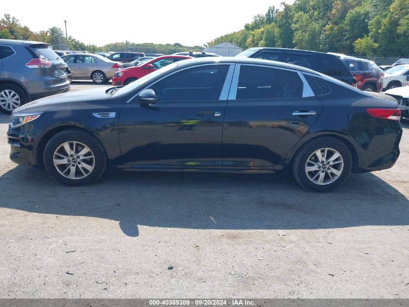 2016 Kia Optima Lx VIN: 5XXGT4L33GG031559 Lot: 40389309