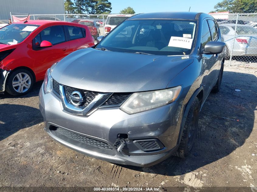 2016 Nissan Rogue S VIN: JN8AT2MTXGW013863 Lot: 40389314