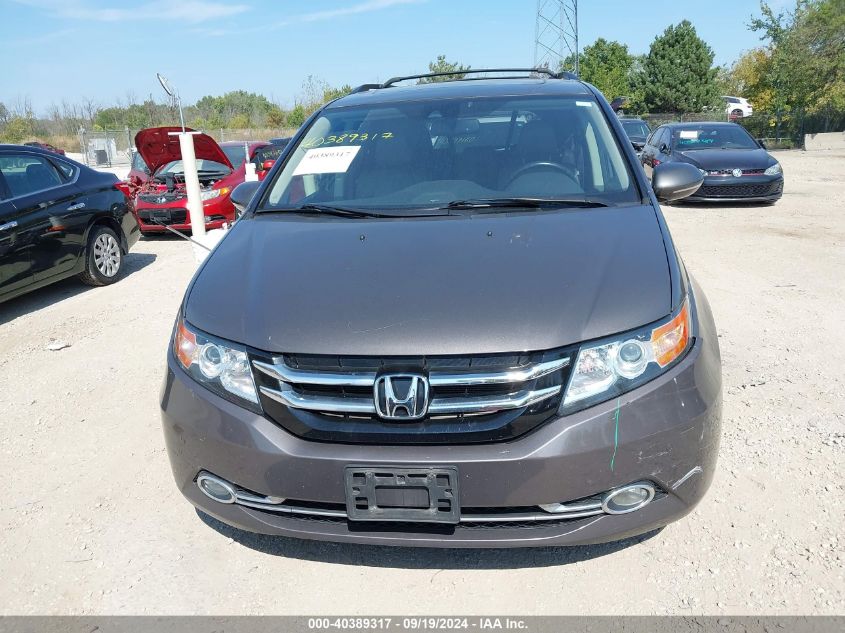 2015 Honda Odyssey Touring/Touring Elite VIN: 5FNRL5H95FB060123 Lot: 40389317