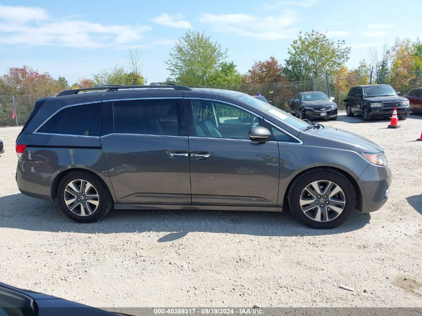 2015 Honda Odyssey Touring/Touring Elite VIN: 5FNRL5H95FB060123 Lot: 40389317