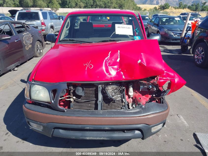 2001 Toyota Tacoma VIN: 5TENL42N41Z877993 Lot: 40389349