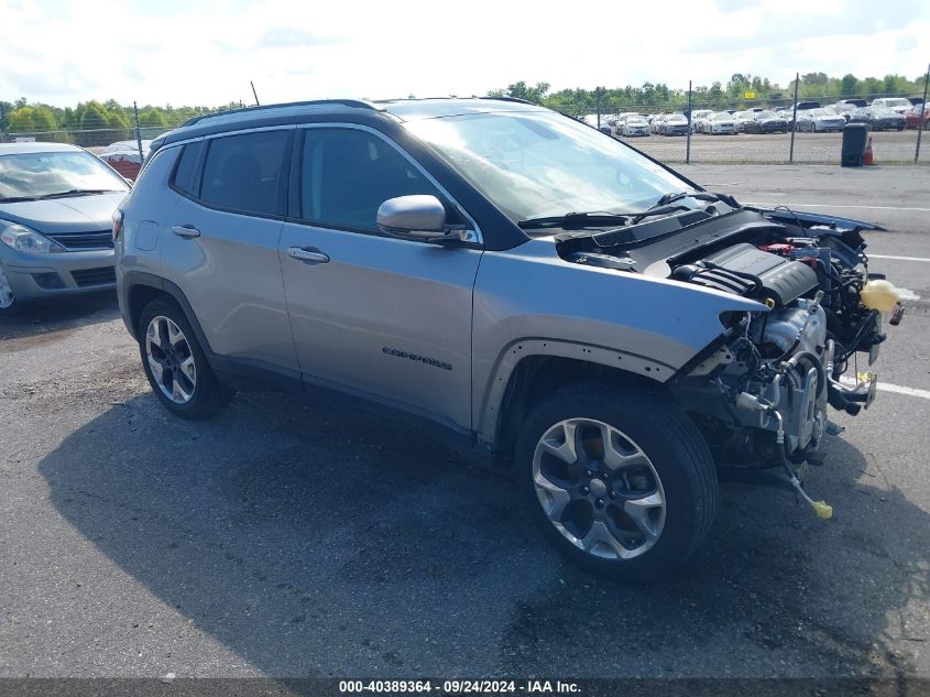 2019 Jeep Compass Limited Fwd VIN: 3C4NJCCB7KT715302 Lot: 40389364